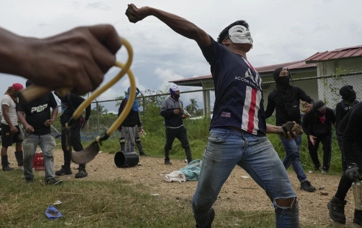 Manifestantes Panama