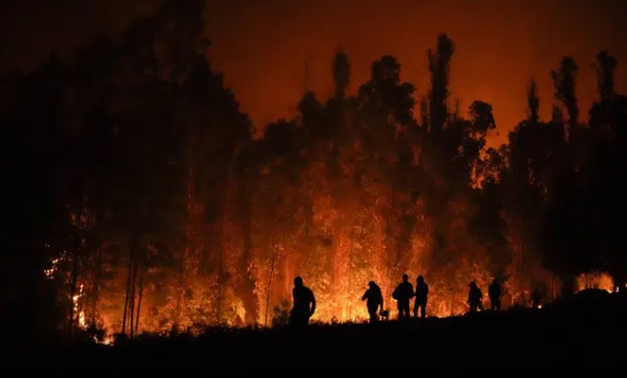 Incendio Chile
